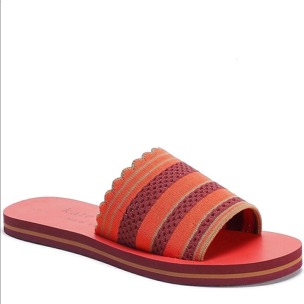 Kate Spade New York Women’s slide slip on rubber sandal Sz 5 and 6 new, NIB - Picture 6 of 8